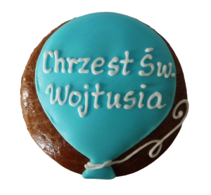 Balonik na Chrzest Święty 7cm